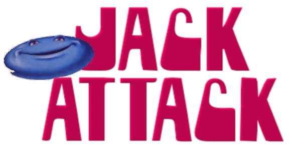 Jack Attack logo for Commodore 64